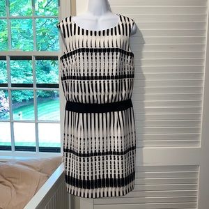 Betsey Johnson black and white dress
